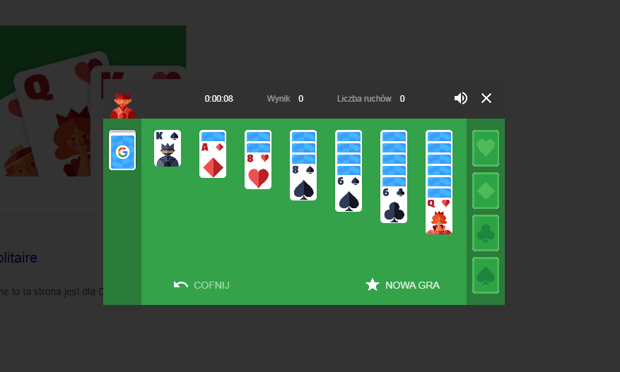 gry google solitaire