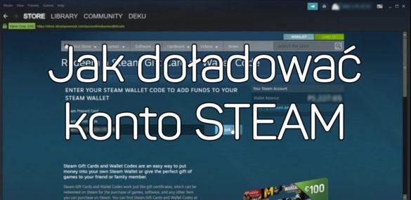 jak doładować konto steam